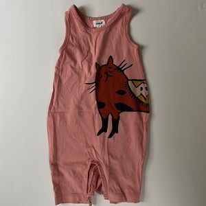 Œuf NYC organic cotton play suit 3-6 months